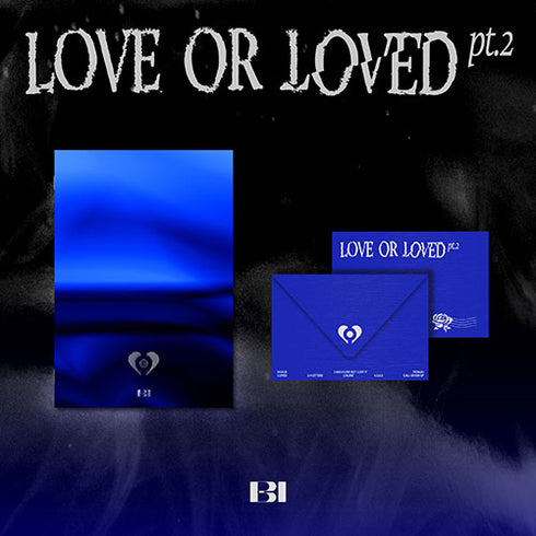 B.I GLOBAL EP ALBUM - LOVE OR LOVED PART.2 (ASIA LETTER VER.)